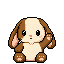 A pixel-art Tokki Talk bunny